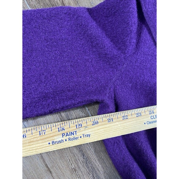 Joseph A. Boiled 100% Merino Wool Button Up Collared Boho Jacket Women’s XL - Picture 7 of 7